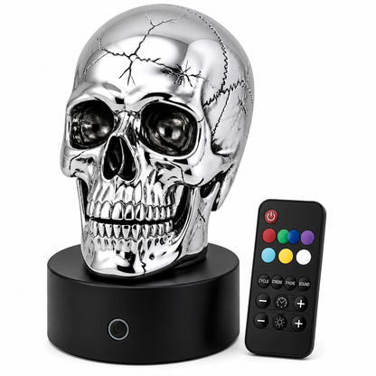 GlowSkull — Gothic LED Atmosphere Lamp