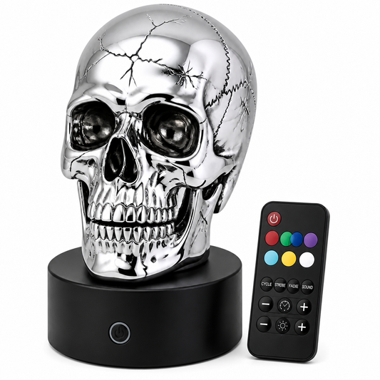 GlowSkull — Gothic LED Atmosphere Lamp